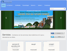 Tablet Screenshot of hidrolab.com.ve